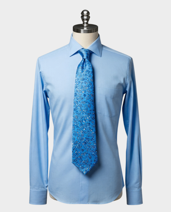 Sky Blue Slim Fit Shirt
